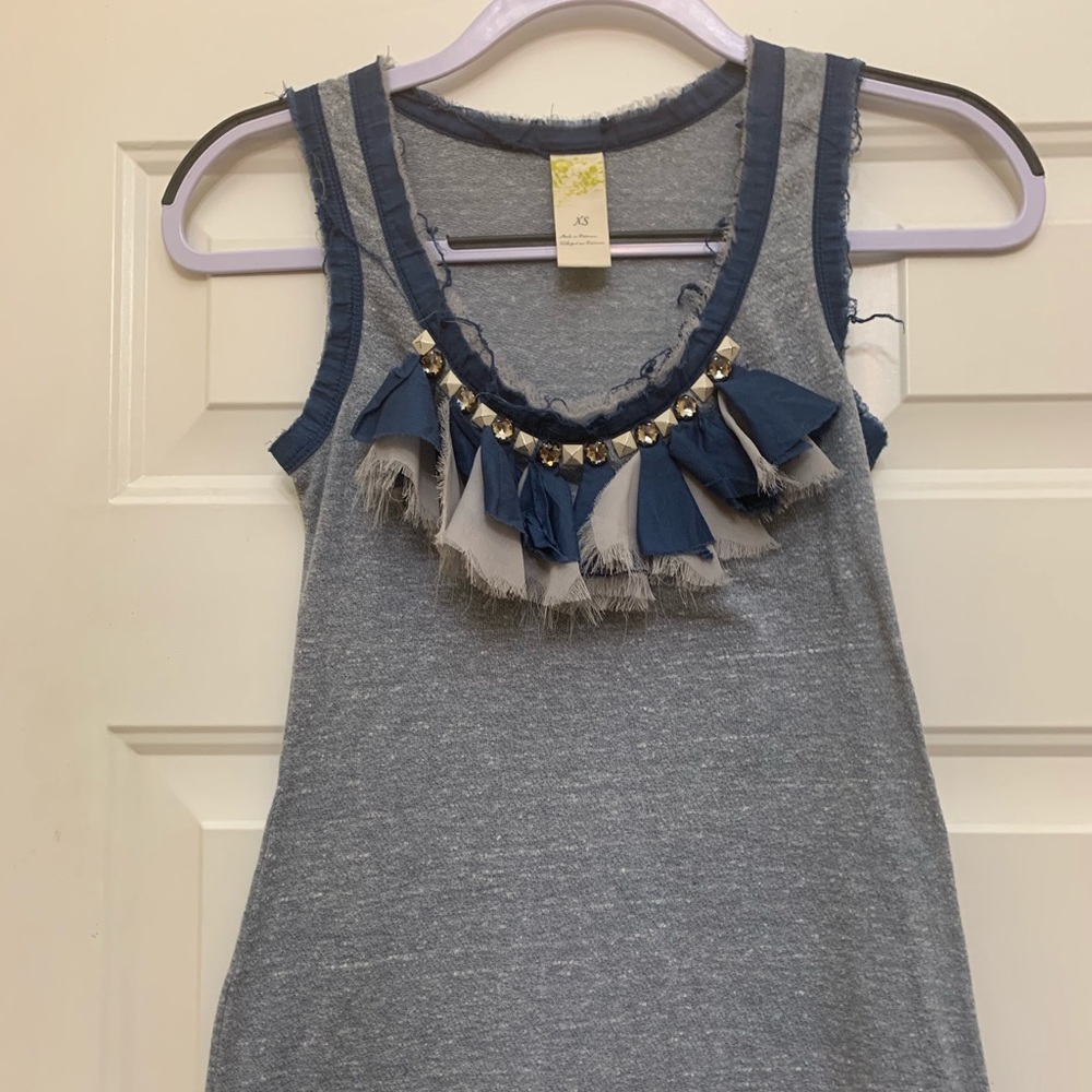 Anthropologie C. Kerr Tank Blouse Size XS